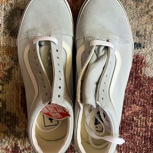Baby Blue Womens Old Skool Vans.                                   NIB w/ tags!